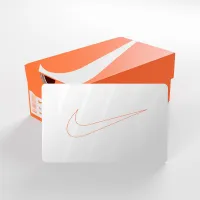 Nike Gift Card Mailed in a Mini Nike Shoebox колір білий
