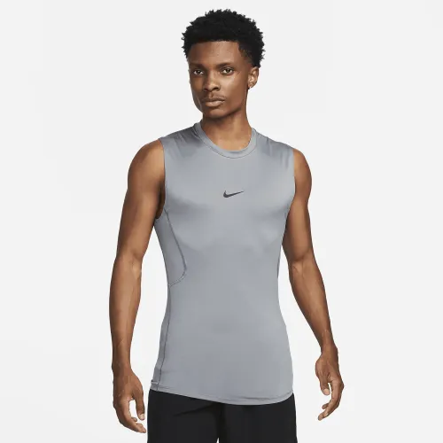 Nike Pro чоловічі Dri-FIT Tight Sleeveless Fitness Top колір сірий