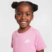 Nike Sportswear Toddler Embroideколір червоний Futura футболка Pink