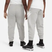 Nike Club Fleece Big дитячі Joggers (Extended Size) колір сірий