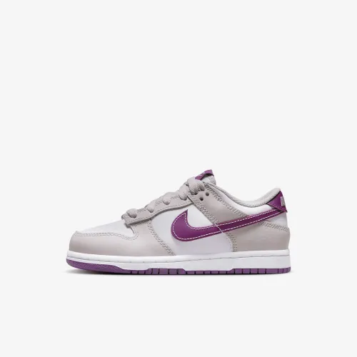 Nike Dunk Low Little детские Кроссовки цвет белый