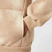 Nike Sportswear Powder Play Little дитячі Lightweight Fleece 2-Piece Pullover Толстовка з капюшоном комплект колір коричневий