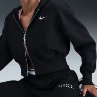 Nike Sportswear Phoenix Fleece женская С высокой Талией Sweatpants цвет черный
