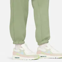 Nike Sportswear Phoenix Fleece женская С высокой Талией оверсайз Sweatpants цвет зеленый