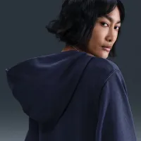 Nike Sportswear Chill Terry жіноча Loose Full-Zip French Terry Толстовка з капюшоном блакитний