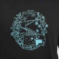 Nike SB футболка цвет черный