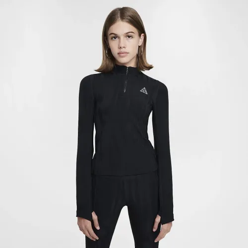 Nike ACG Big дитячі (Girls') 1/2-Zip Top колір чорний