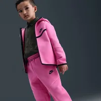 Nike Sportswear Little дитячі Tech Fleece 2-Piece Full-Zip комплект Pink