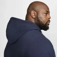 Nike Standard Issue мужские Dri-FIT Pullover баскетбольные Толстовка с капюшоном синий