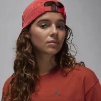 Nike Jordan жіноча футболка колір червоний