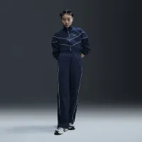 Nike Windrunner жіноча З високою талією Woven Open-Hem Pants блакитний