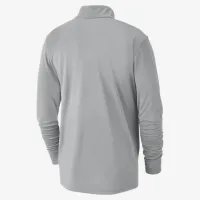 Dallas Mavericks City Edition мужские Nike Dri-FIT NBA 1/2-Zip Long-Sleeve Top цвет серый