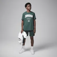 Nike Jordan Big дитячі Dri-FIT Des Champions футболка колір зелений