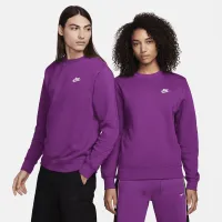 Nike Sportswear Club Fleece чоловічі Crew колір фіолетовий