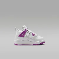 Nike Jordan 4 Retro Baby/Toddler Кросівки колір білий