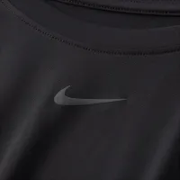 Nike One Classic жіноча Dri-FIT Short-Sleeve Top (великі розміри) колір чорний