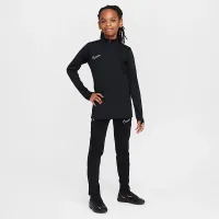 Nike Academy Big детские Dri-FIT Long-Sleeve 1/4-Zip Soccer Drill Top цвет черный