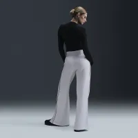 Nike Sportswear Phoenix Fleece женская Wide-Leg Pants цвет коричневый