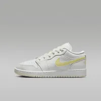 Nike Air Jordan 1 Low Big дитячі Кросівки колір білий