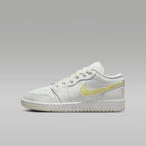 Nike Air Jordan 1 Low Big дитячі Кросівки колір білий