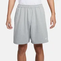 Nike Solo Swoosh мужские French Terry шорты цвет серый