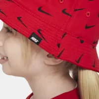 Nike Little детские Bucket Hat цвет красный