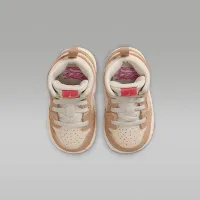 Nike Jordan 1 Mid SE Baby/Toddler Кросівки колір коричневий