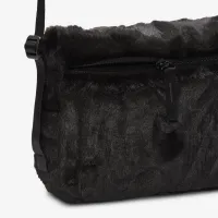 Nike Sportswear Futura 365 Faux Fur Crossbody сумка (1L) цвет черный