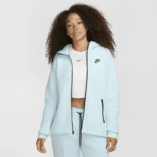 Nike Sportswear Tech Fleece Windrunner женская Full-Zip Толстовка с капюшоном синий