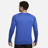 Nike Essential мужские Long-Sleeve Hydroguard Swim Shirt синий