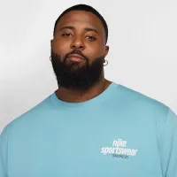 Nike Club мужские Fleece Crew синий