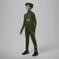 Nike Paris Saint-Germain Strike Fourth Big дитячі Jordan Dri-FIT Soccer Pants колір зелений