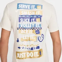 NikeCourt чоловічі Dri-FIT Tennis футболка колір коричневий
