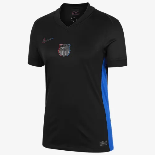 Robert Lewandowski Barcelona 2024/25 Stadium Away женская Nike Dri-FIT Soccer Jersey цвет черный