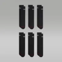 Nike Jordan Everyday Crew носки (6 пары) цвет черный