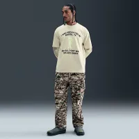 Nike ACG чоловічі футболка колір коричневий