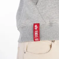 Кофта/футболка Alpha Industries Basic Hoody 17831217 - Серая