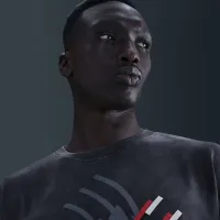 Nike чоловічі баскетбольні футболка колір чорний