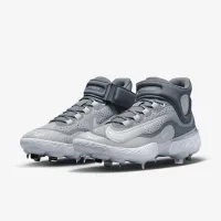 Nike Alpha Huarache Elite 4 Mid мужские бейсбольные бутсы цвет серый