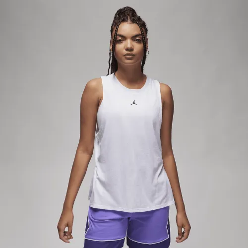 Nike Jordan Sport женская Diamond Tank Top цвет белый