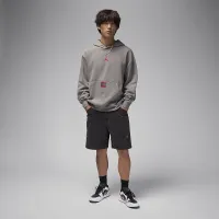 Nike Jordan Brooklyn Fleece мужские Pullover Толстовка с капюшоном цвет серый