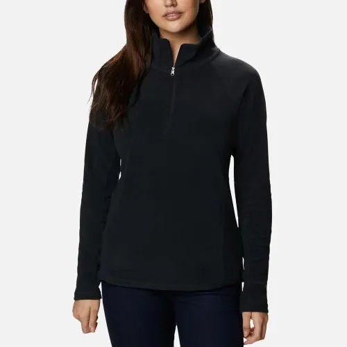 Кофта/футболка Columbia Glacial IV 1/2 Zip 1802201010 - черный