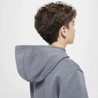 Nike Ja Big детские Pullover баскетбольные Толстовка с капюшоном цвет серый