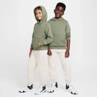 Nike Standard Issue Big детские Dri-FIT Fleece баскетбольные Толстовка с капюшоном цвет зеленый