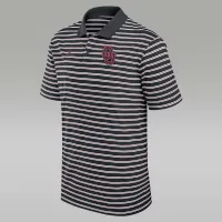 Oklahoma Sooners Primetime Victory Striped мужские Nike Dri-FIT College Polo цвет черный