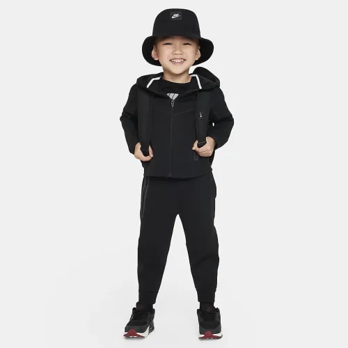 Nike Sportswear Tech Fleece Full-Zip набор Toddler 2-Piece Толстовка с капюшоном набор цвет черный