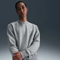 Nike Club мужские Fleece Crew цвет серый