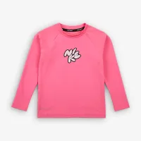 Nike Swim Hydroguard Little дитячі (Girls') Long-Sleeve футболка Pink