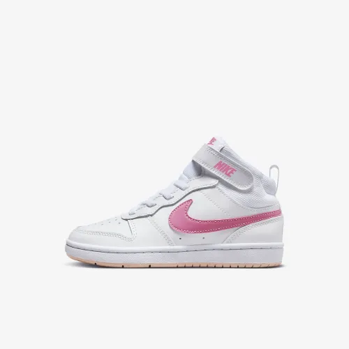 Nike Court Borough Mid 2 Little дитячі Кросівки колір білий