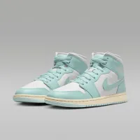 Nike Air Jordan 1 Mid жіноча Кросівки колір білий